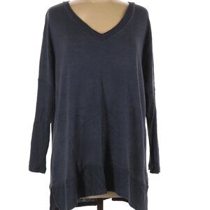 Pink Rose Size M Blue Pullover sweater